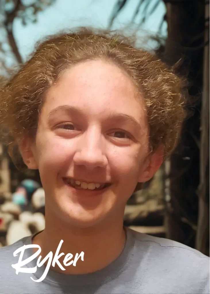 Picture of Blessed Kid Ryker Before Treatment