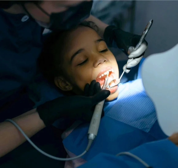 Child Having Dental Work