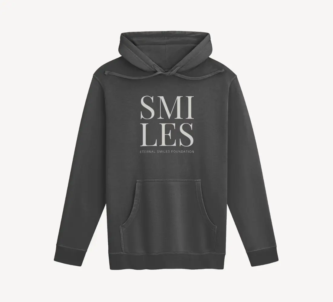 Smiles Hoodie Grey
